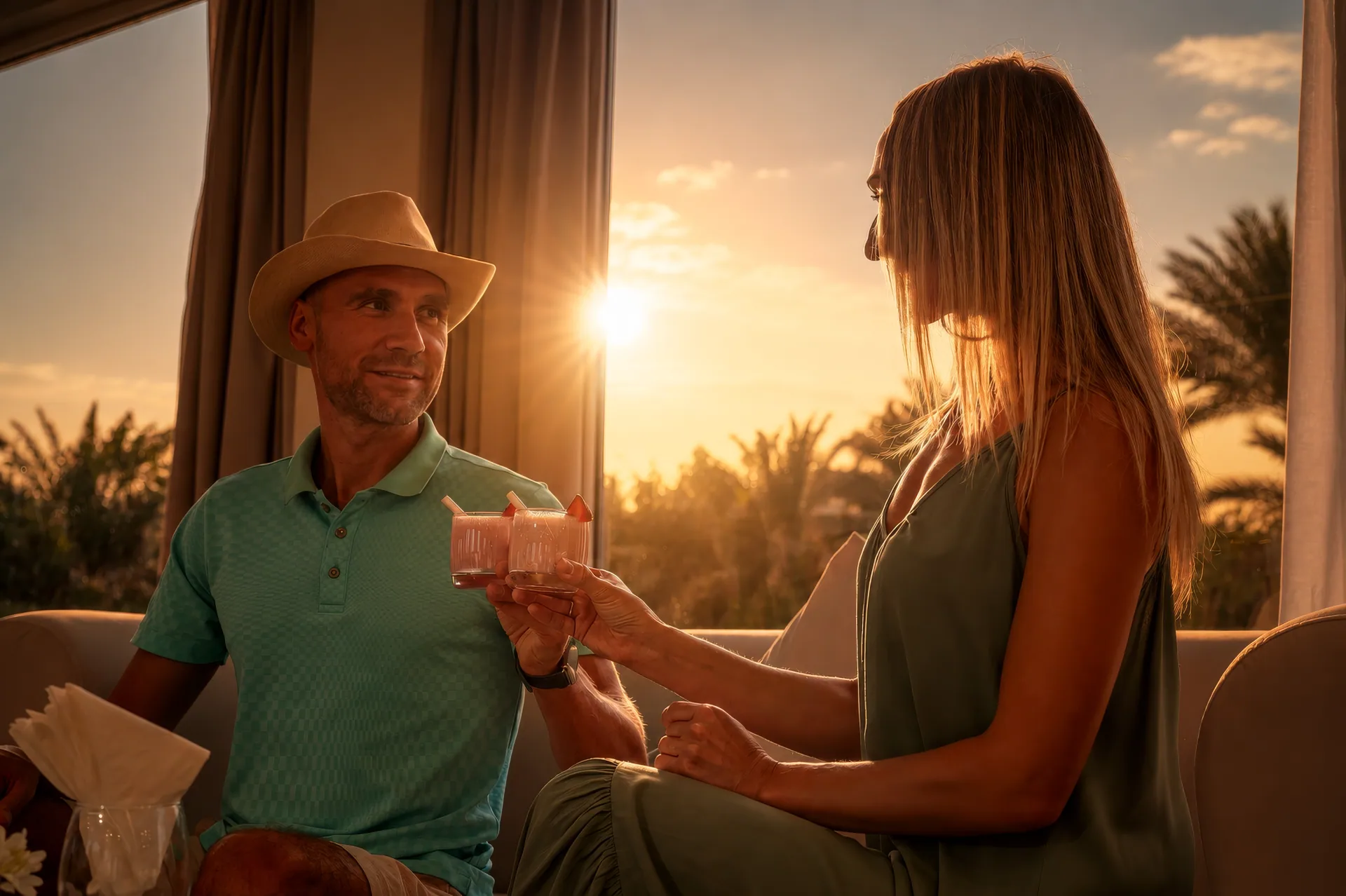 The lounge aboard Hathor Dahabiya