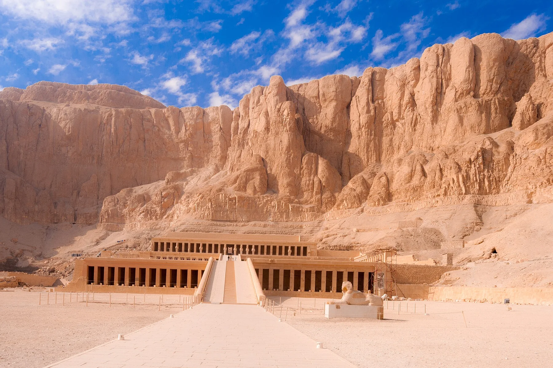 The Temple of Hatshepsut at Deir el-Bahari