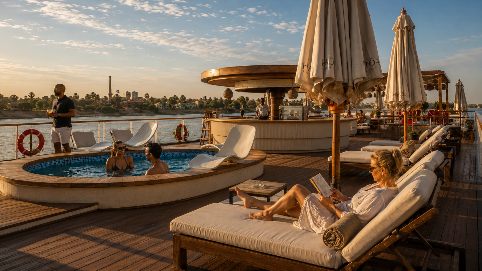 Amenity detail aboard Hathor