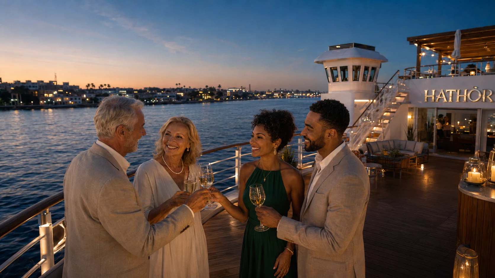 Cabins aboard Hathor